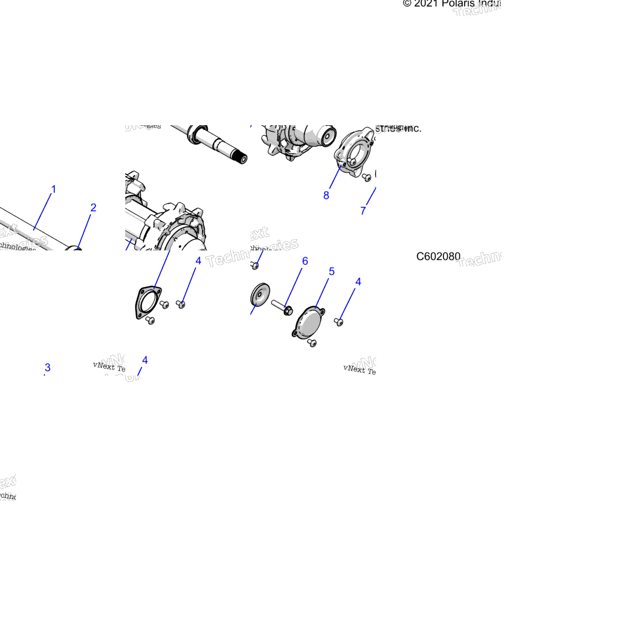 Drive Train, Jackshaft & Driveshaft