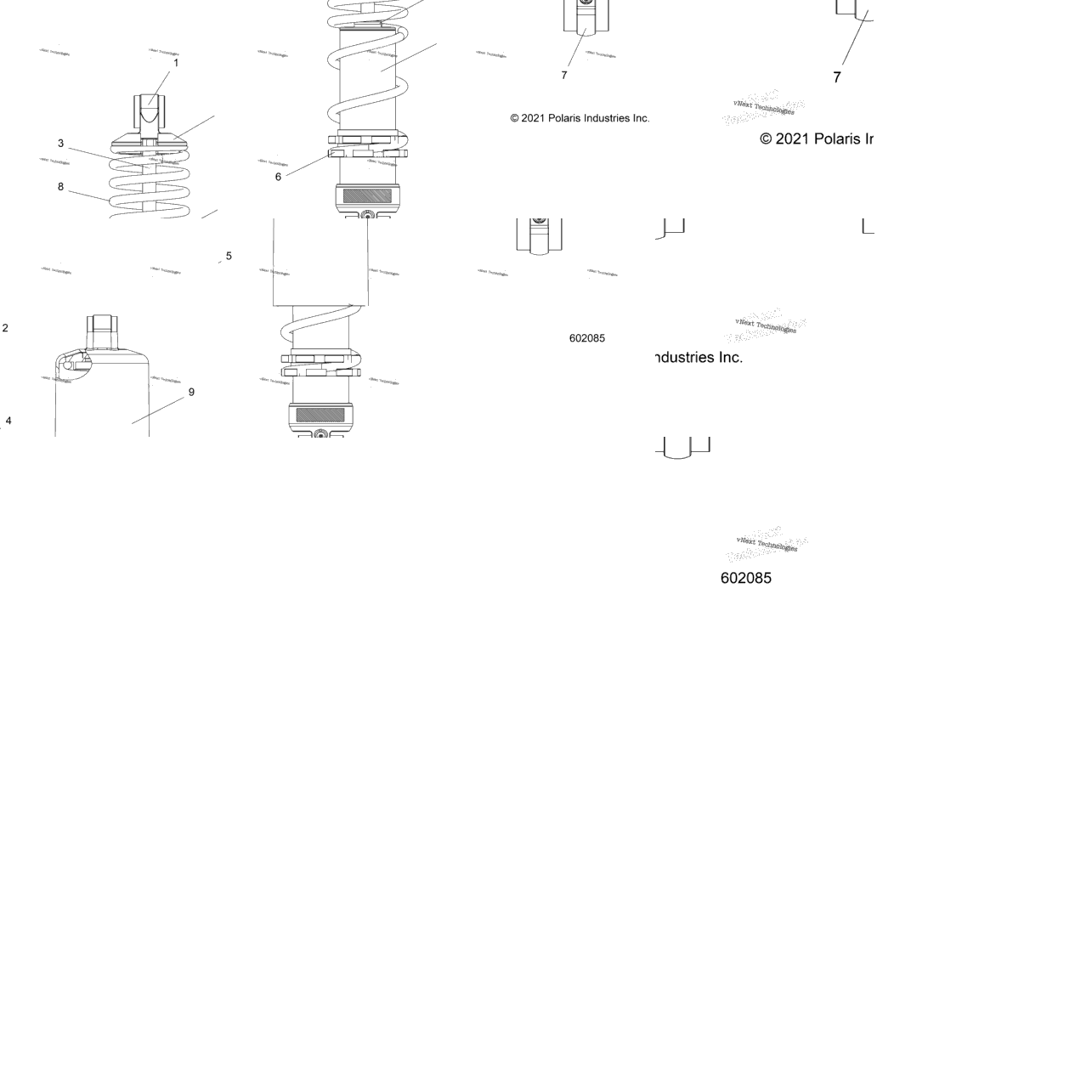 Suspension, Shock, Front Track
