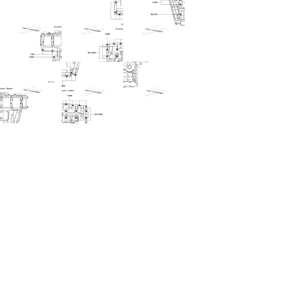 Crankcase Bolt Pattern