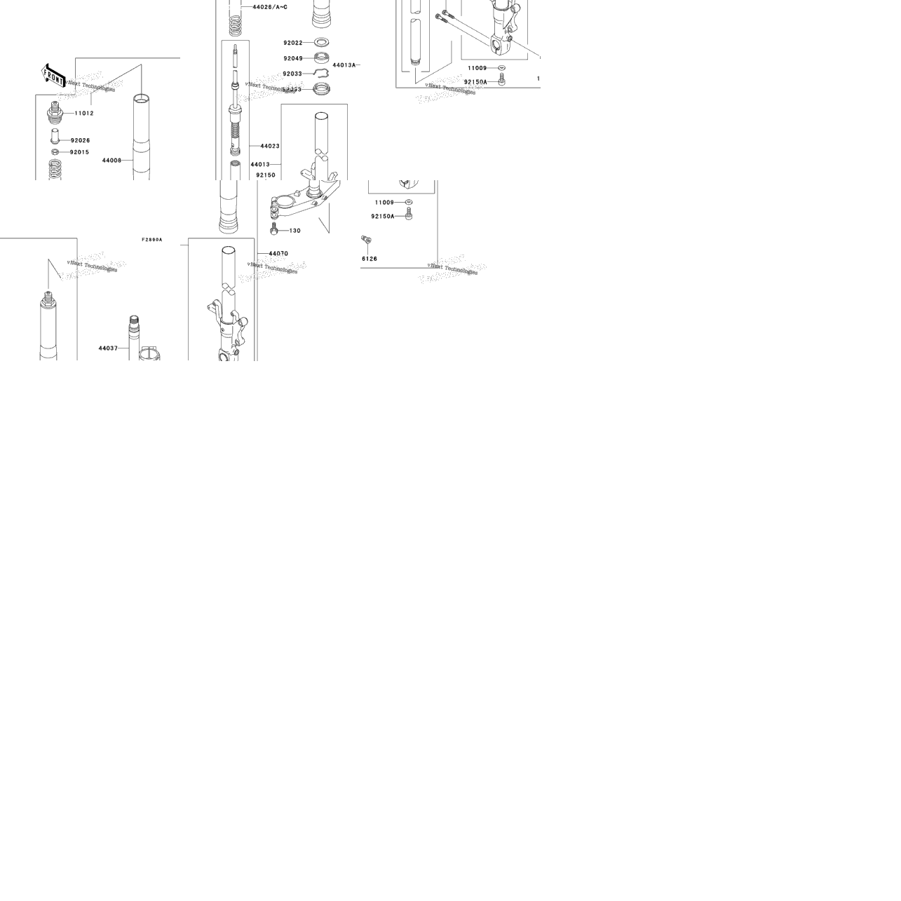 Optional Parts (Zx-7Rr Front Fork)