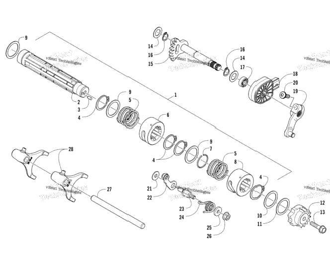 Gear Shifting Assembly