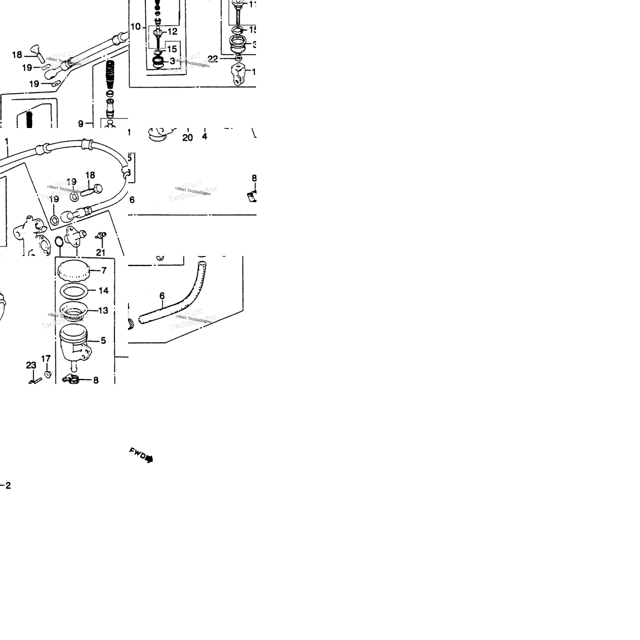 Rear Brake Master Cyl