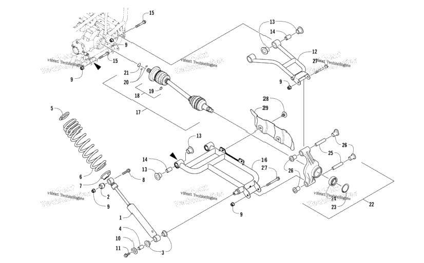 Rear Suspension Assembly