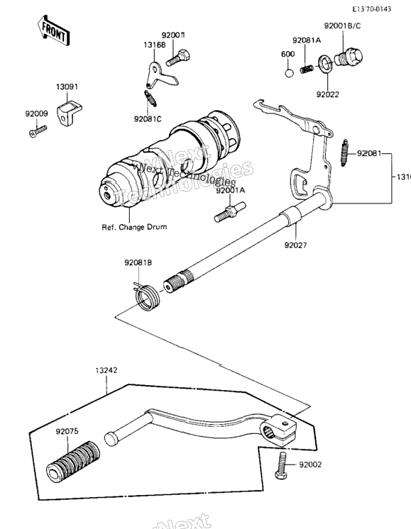 Gear Change Mechanism