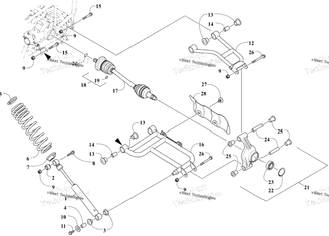 Rear Suspension Assembly