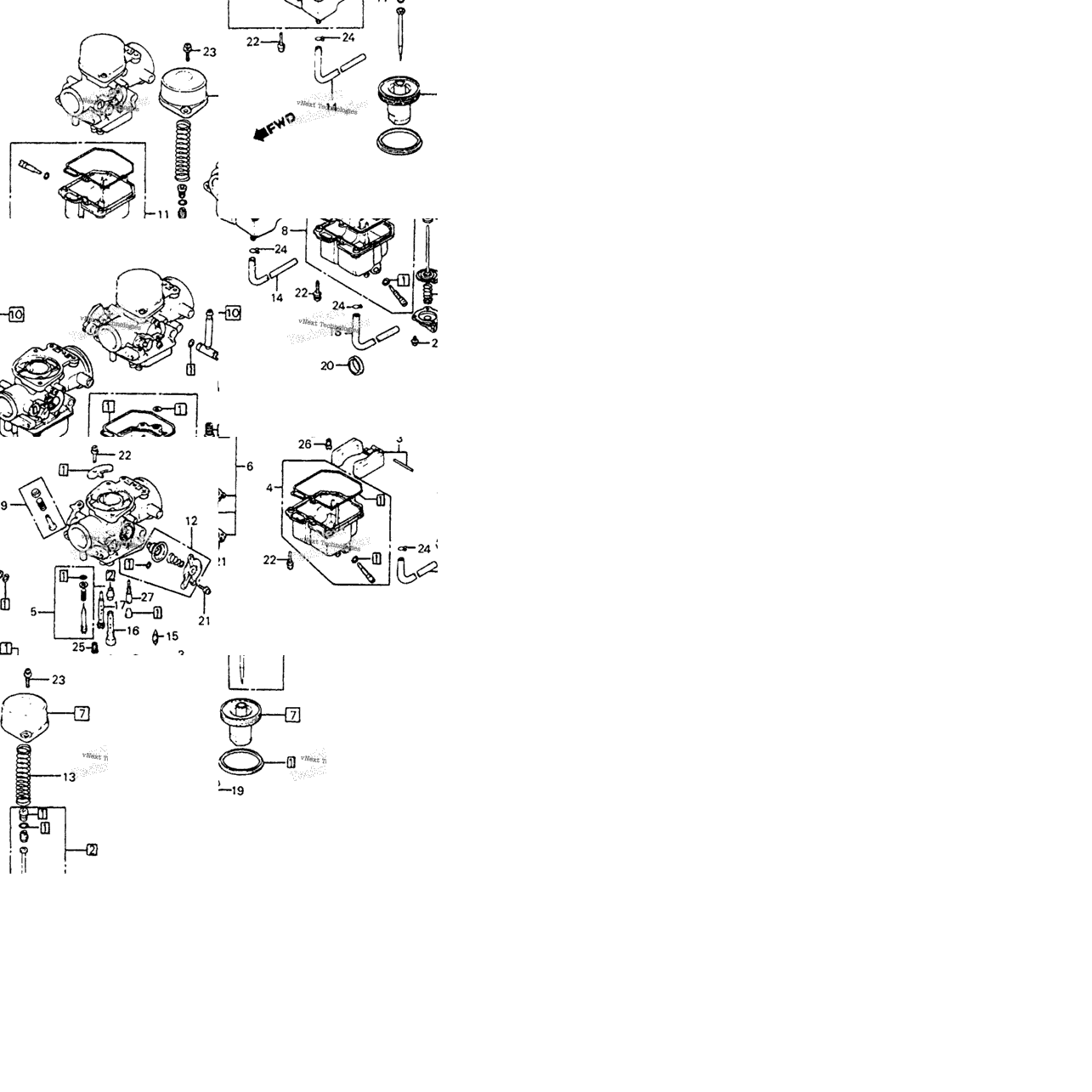 Carburetor (Component Parts)