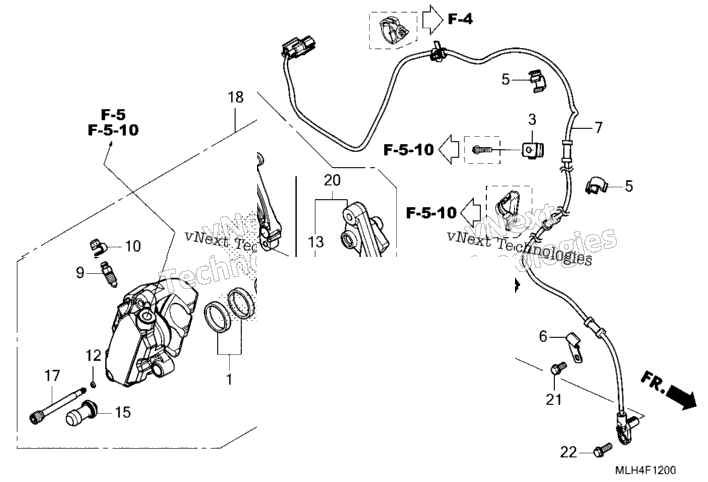 Front Brake Caliper