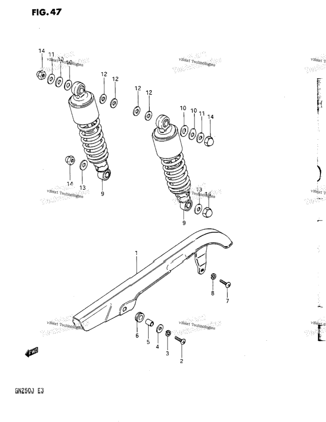 Chain Case - Shock Absorber