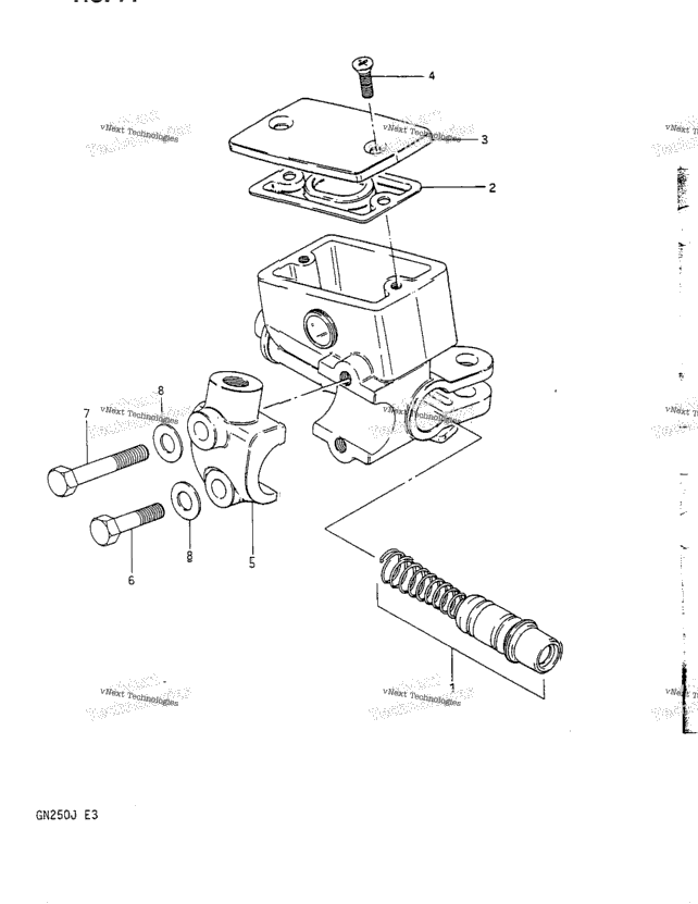 Master Cylinder (Model J)