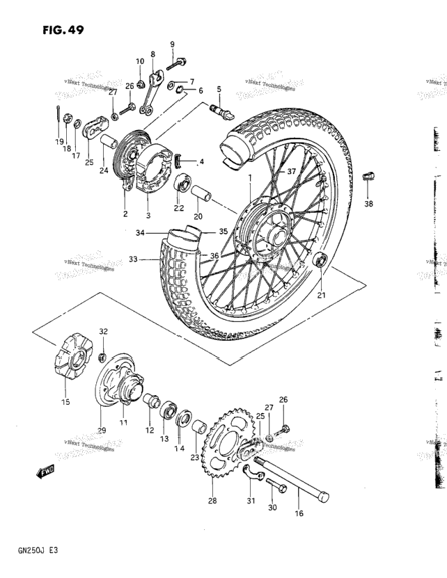 Rear Wheel