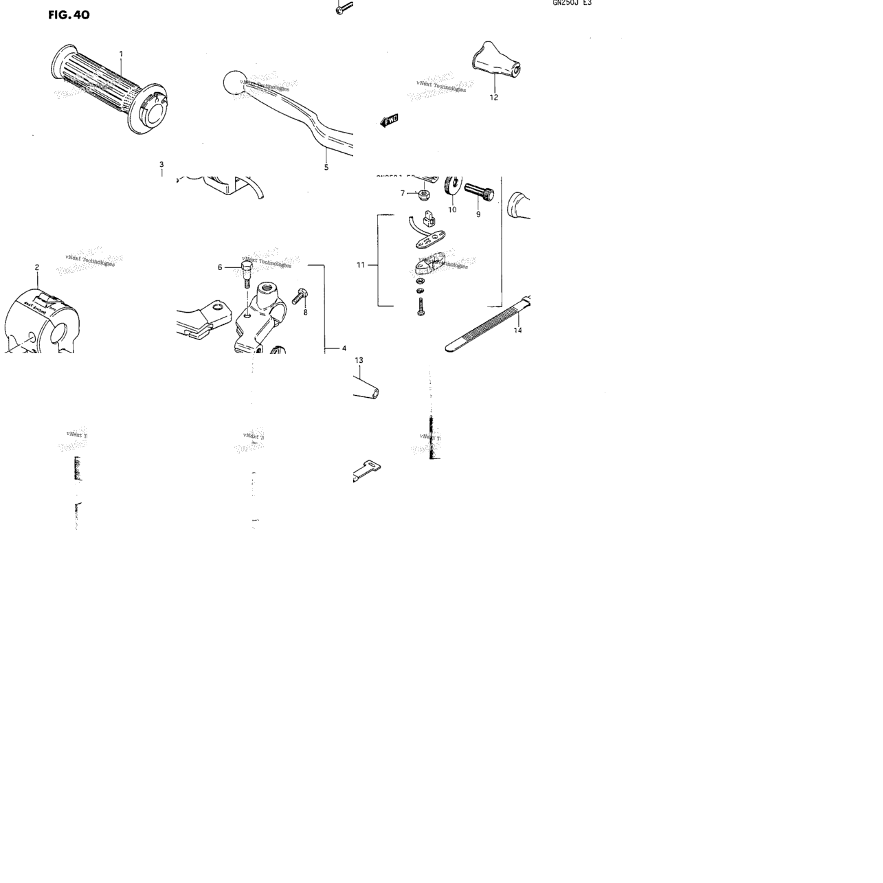 Right Handle Switch (Model F)