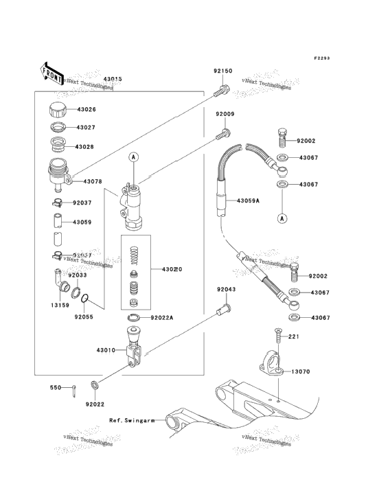 Rear Master Cylinder