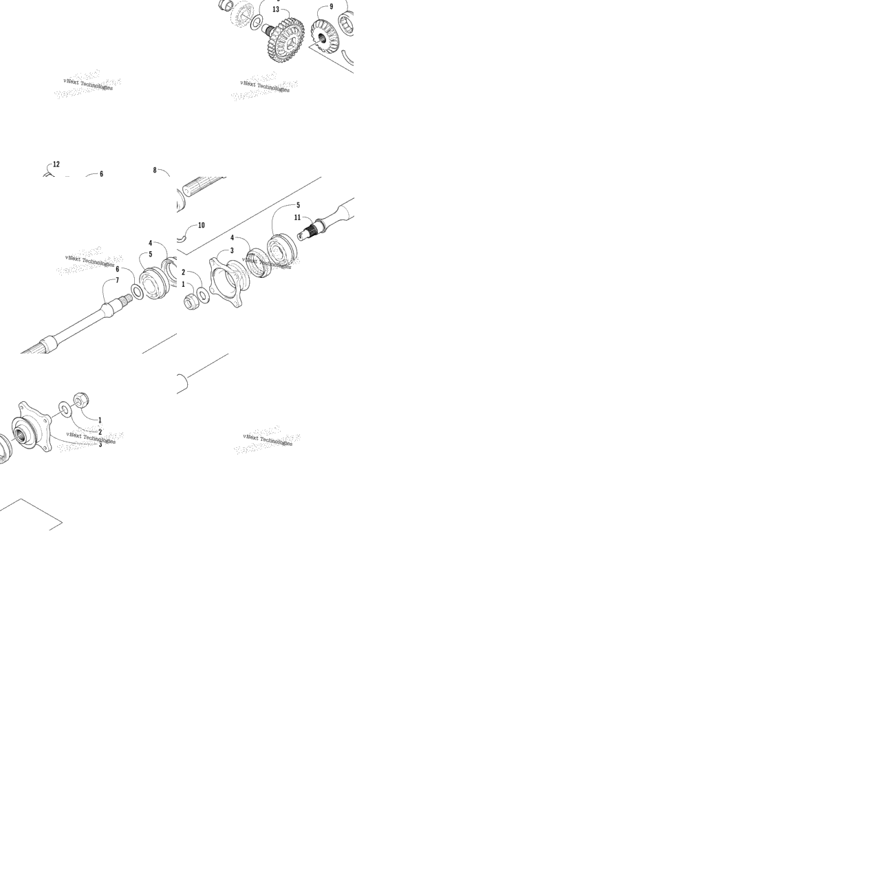 Secondary Drive Assembly