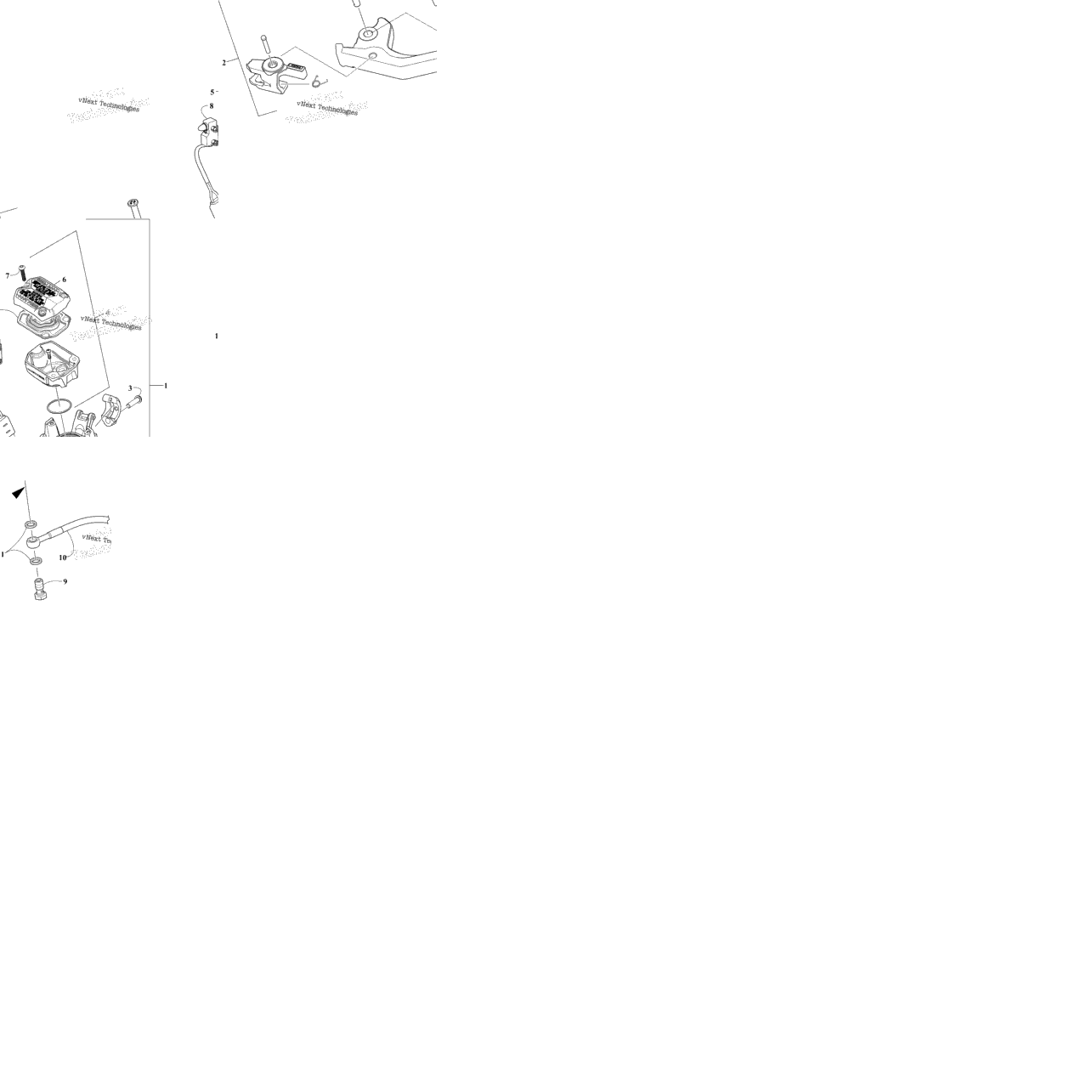 Hydraulic Brake Control Assembly