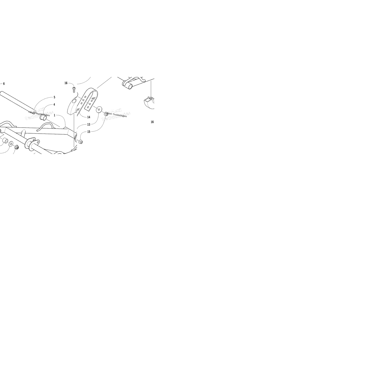 Rear Suspension Front Arm Assembly
