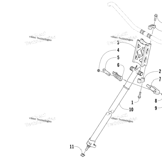 Steering Post Assembly