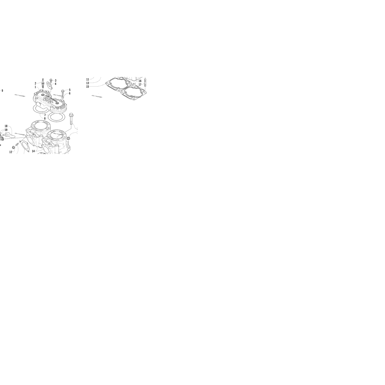 Cylinder And Head Assembly