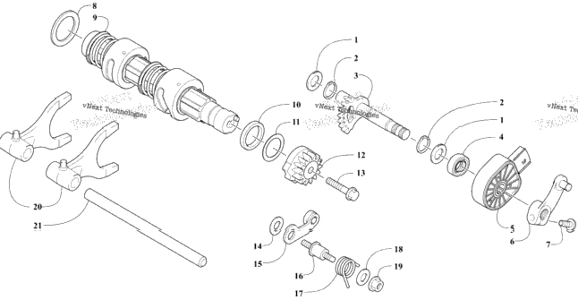 Gear Shifting Assembly