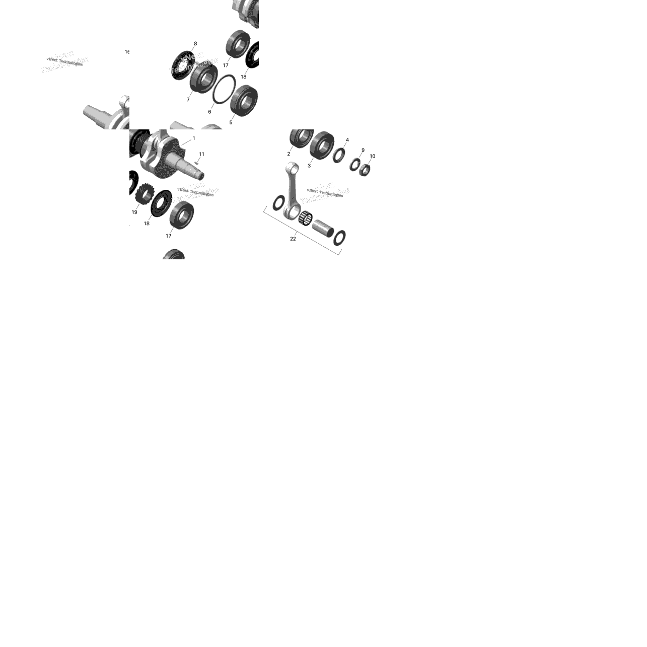 Crankshaft And Pistons