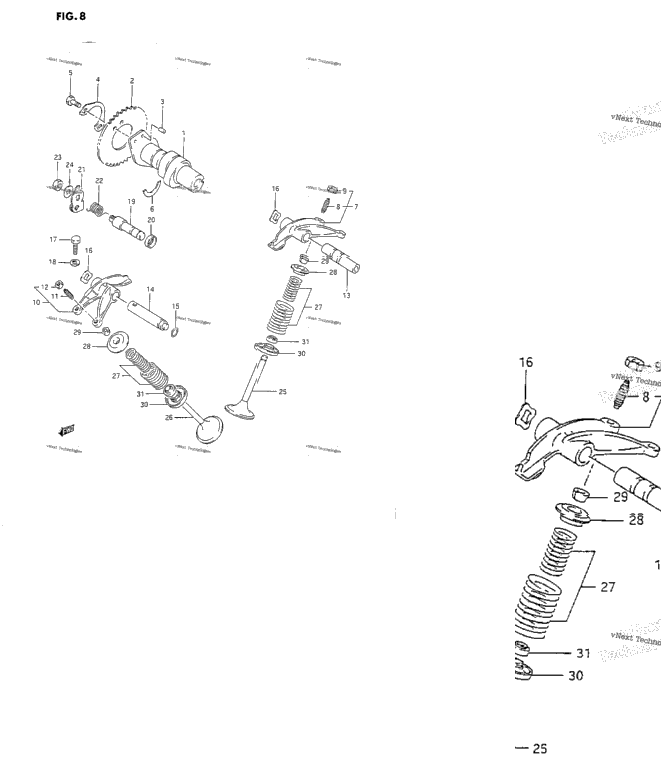 Cam Shaft-Valve (N/P)