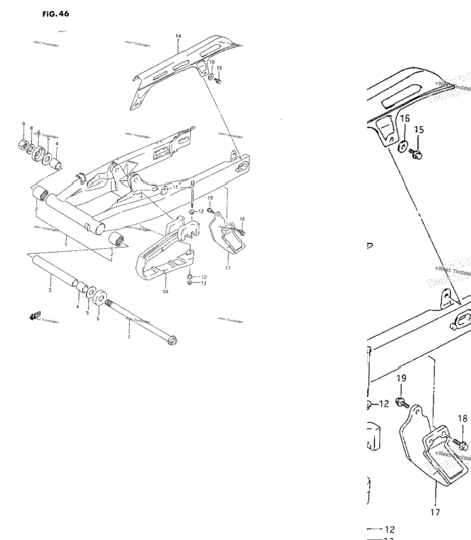 Rear Swinging Arm