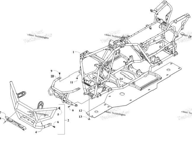 Frame And Related Parts