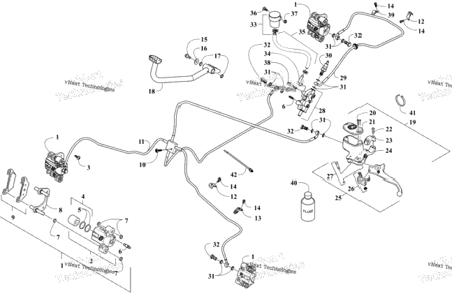 Hydraulic Brake Assembly