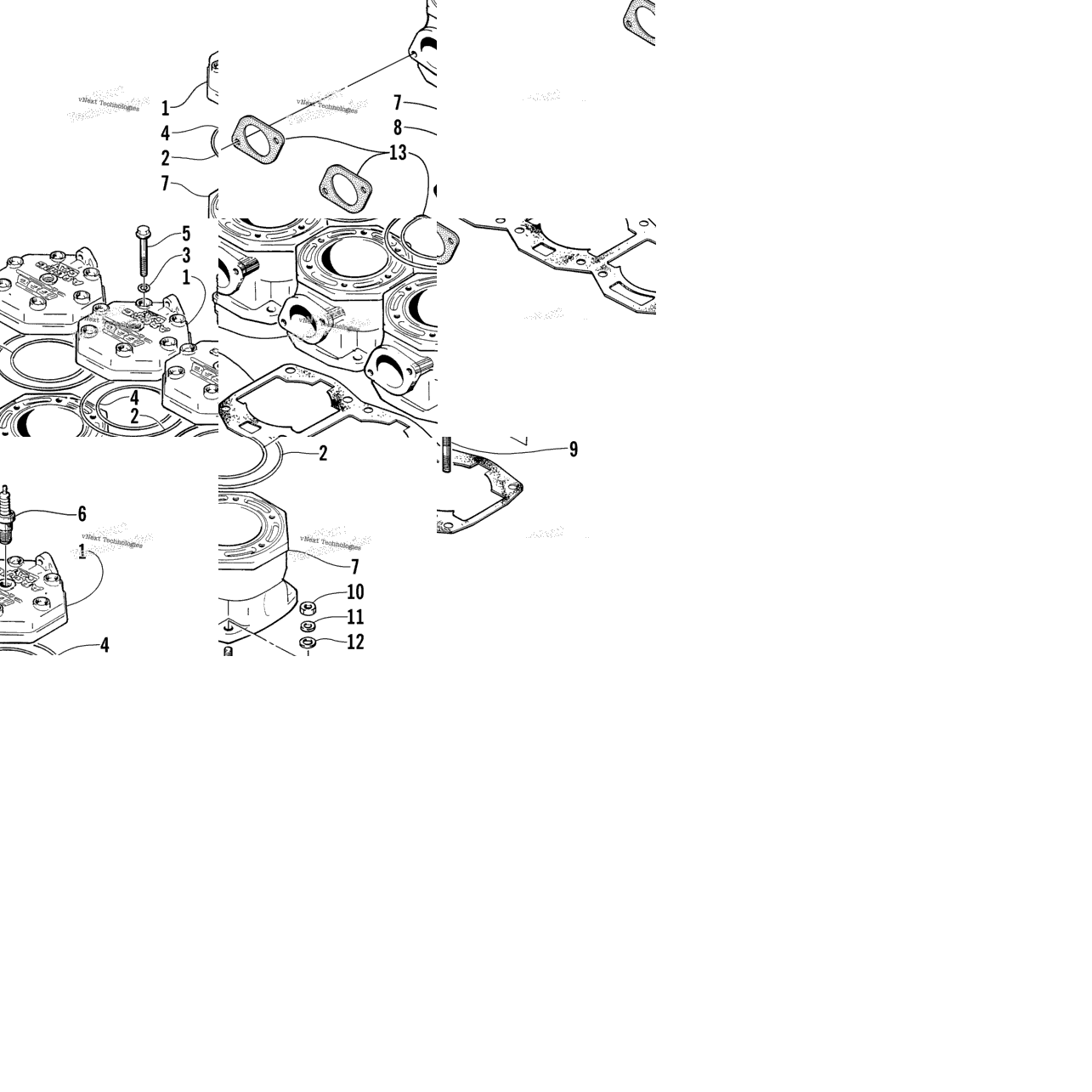 Cylinder And Head Assembly