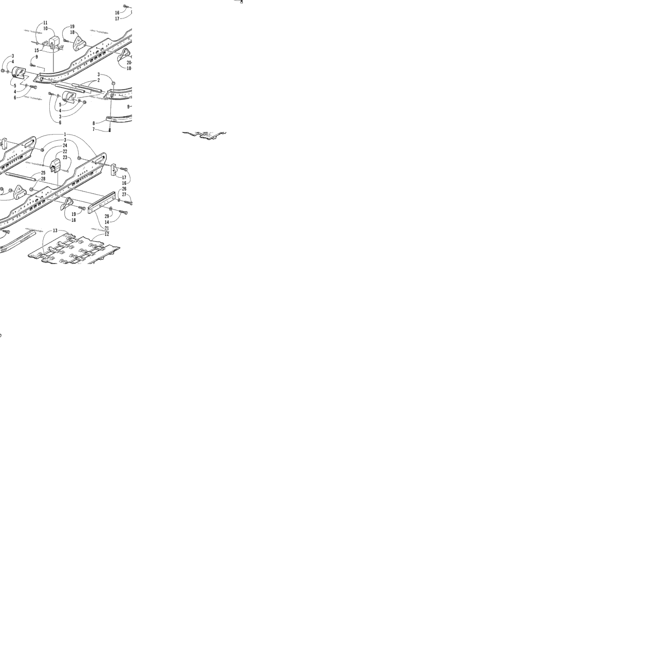 Slide Rail And Track Assembly