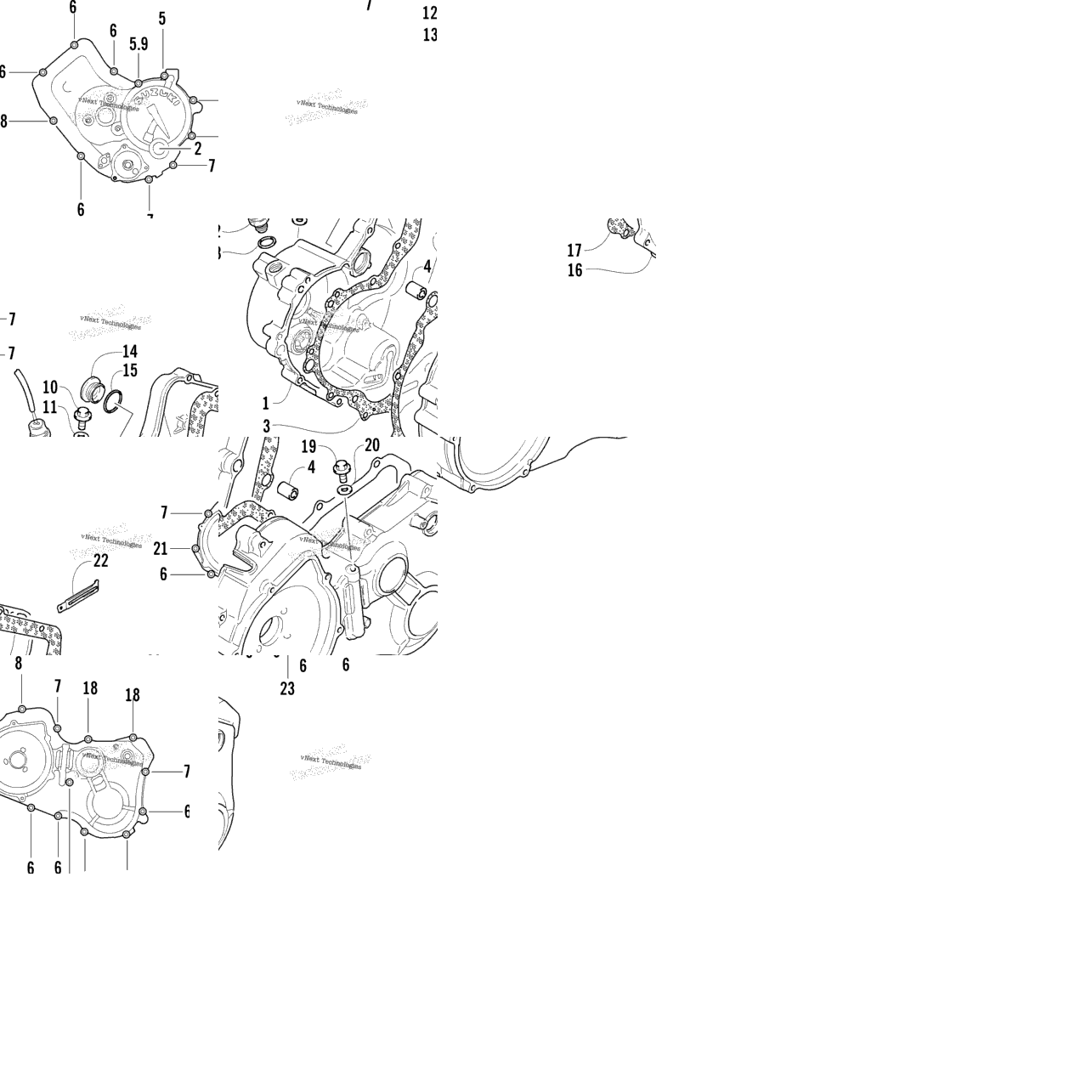Crankcase Cover Assembly