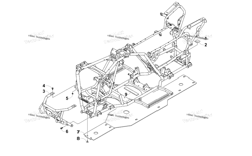 Frame And Related Parts