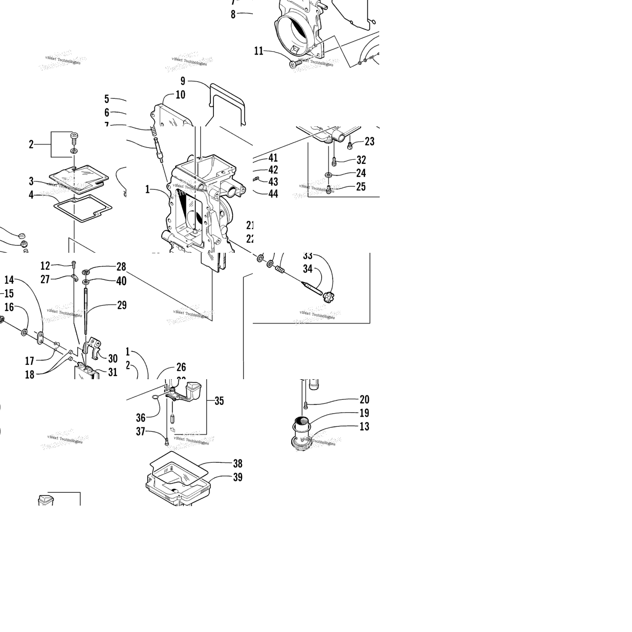 Carburetor - Internal Parts