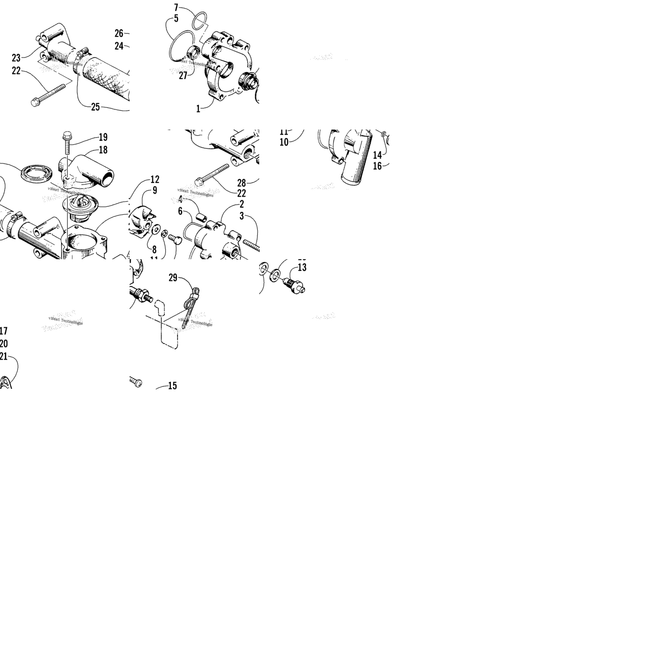 Water Pump/Water Manifold