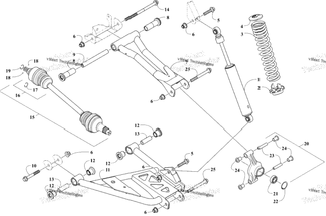 Rear Suspension Assembly