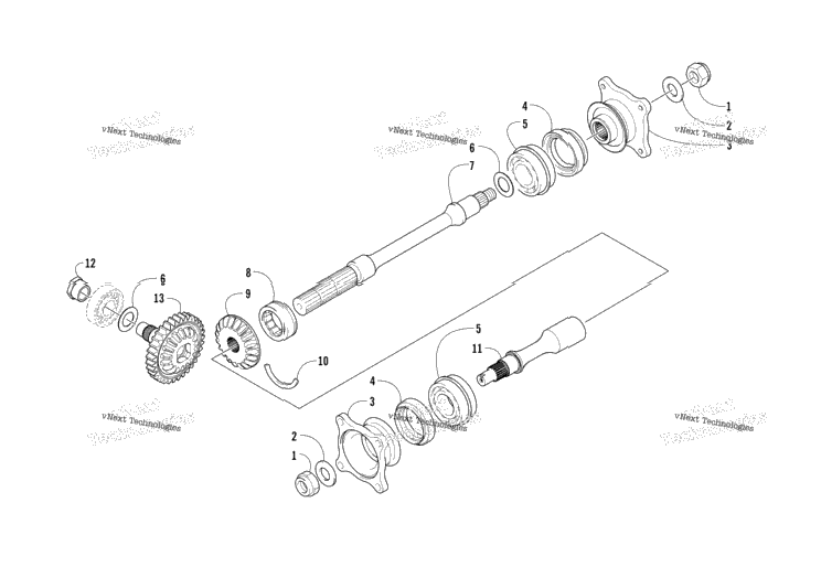 Secondary Drive Assembly