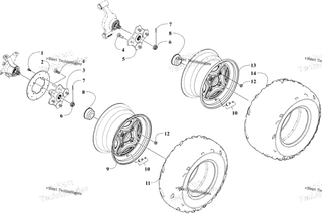 Wheel And Tire Assembly