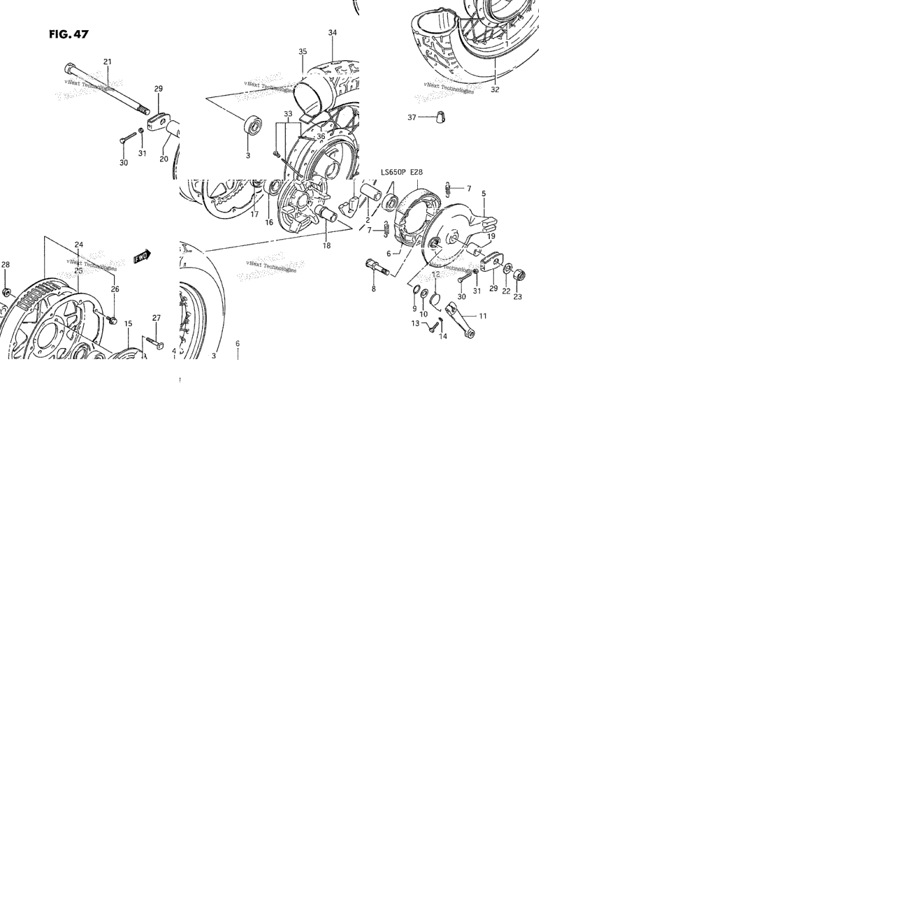 Rear Wheel