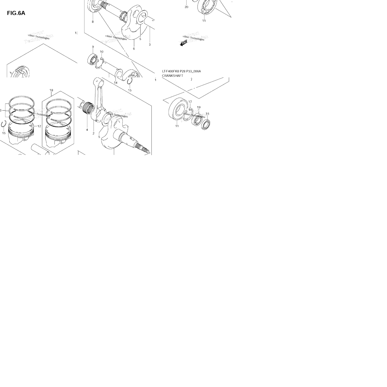 Crankshaft (Lt-F400fl0)