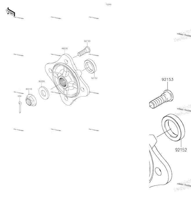 Rear Hubs/Brakes