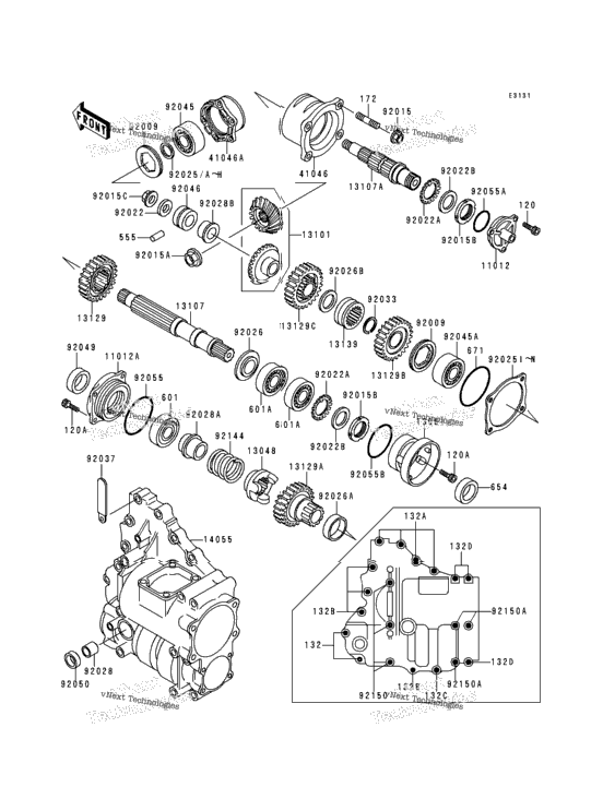 Front Bevel Gear