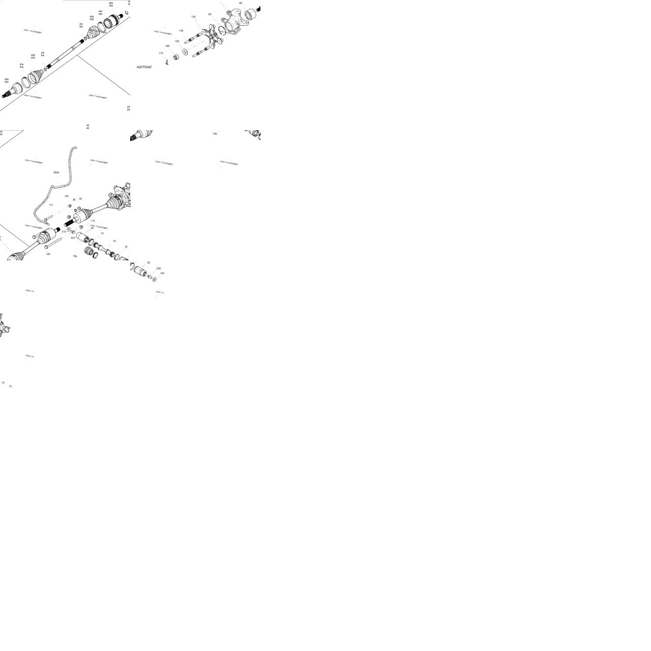 Drive - Front Section - Common Parts