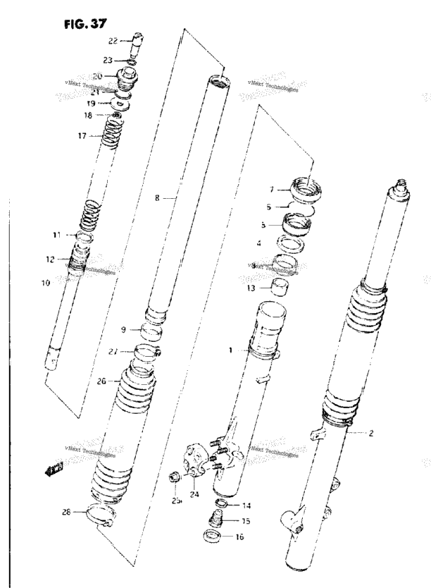 Front Damper (Model L/M/N/P)