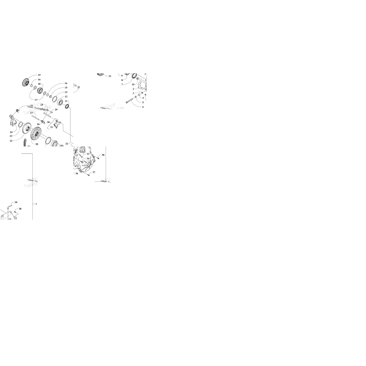 Chain Case Assembly