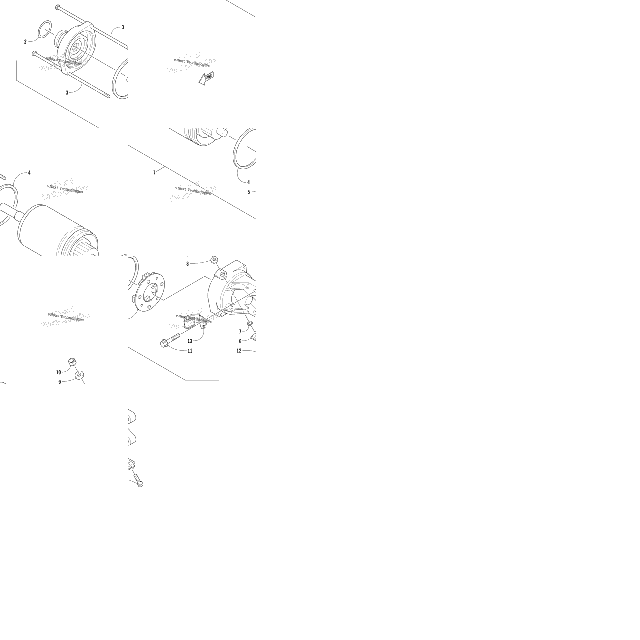 Starter Motor Assembly