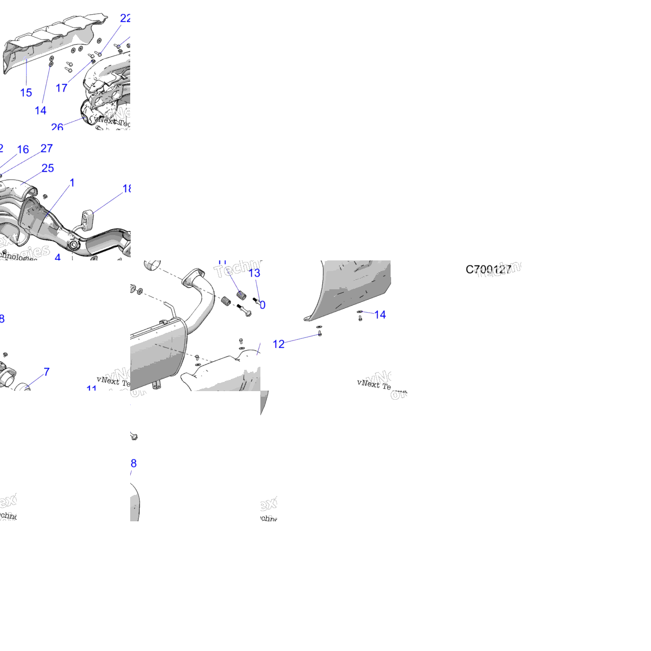 Engine, Exhaust System