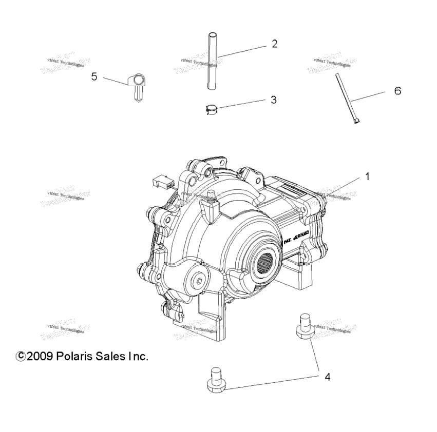 Drive Train, Front Gearcase Mounting