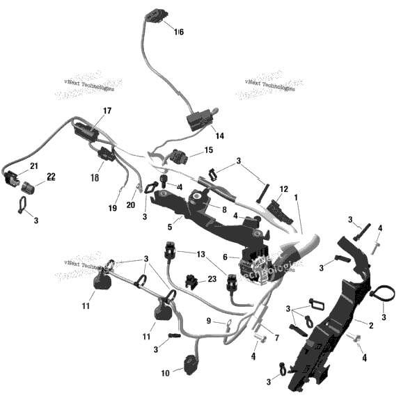 Rotax - Engine Harness - Na