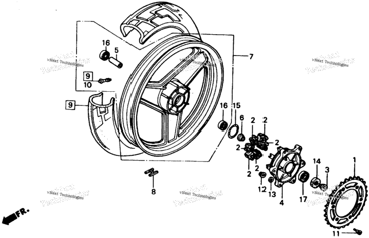 Rear Wheel