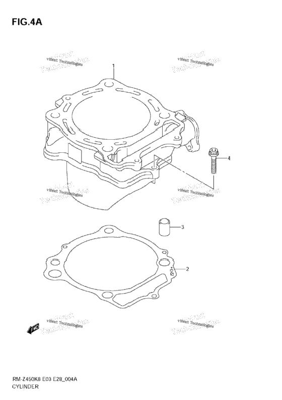 Cylinder (Rm-Z450 L1)