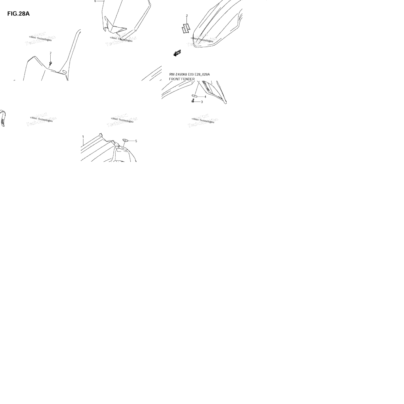 Front Fender (Rm-Z450 L1)